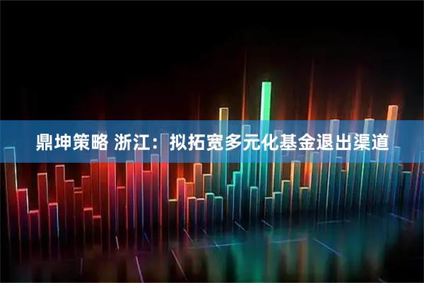 鼎坤策略 浙江：拟拓宽多元化基金退出渠道