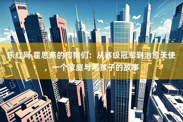 乐红网 霍思燕的狗狗们:从赛级冠军到治愈天使,一个家庭与毛孩子的故事